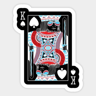 King of Spades Sticker